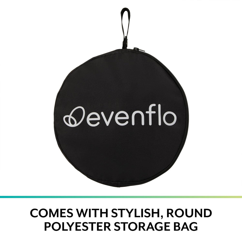 Evenflo Shyft elastic-secure fit keeps coverage snug during movement
