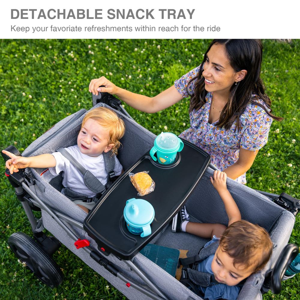 EVER ADVANCED wagon adjustable handle enabling ergonomic steering