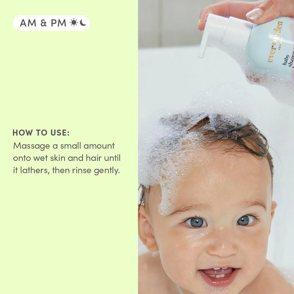 Evereden gentle foam on skin emphasizes hydration from glycerin and oils