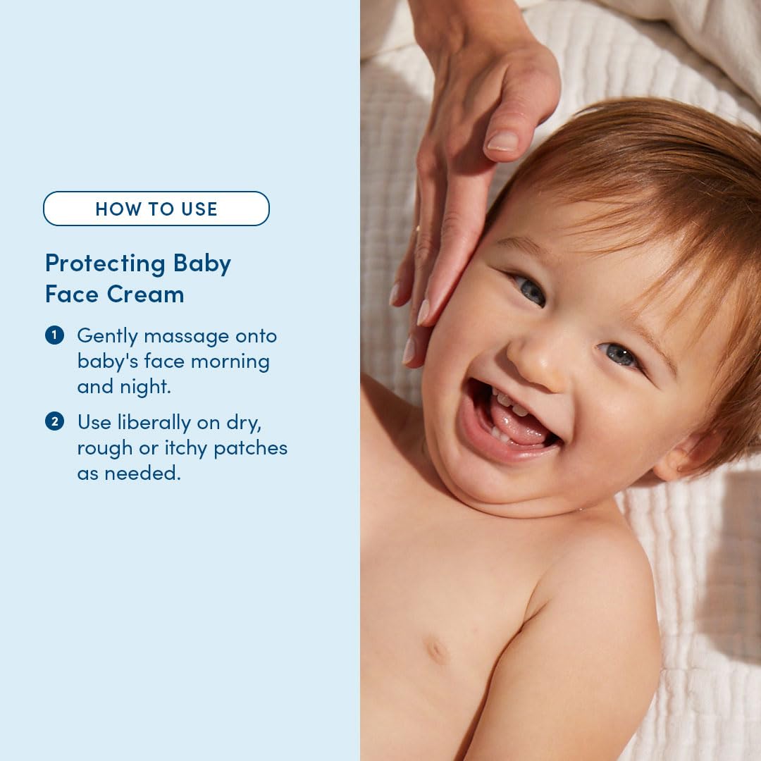 Evereden fragrance-free baby cream packaging emphasizes sensitive-skincare-friendly formula.