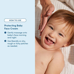 Evereden fragrance-free baby cream packaging emphasizes sensitive-skincare-friendly formula.