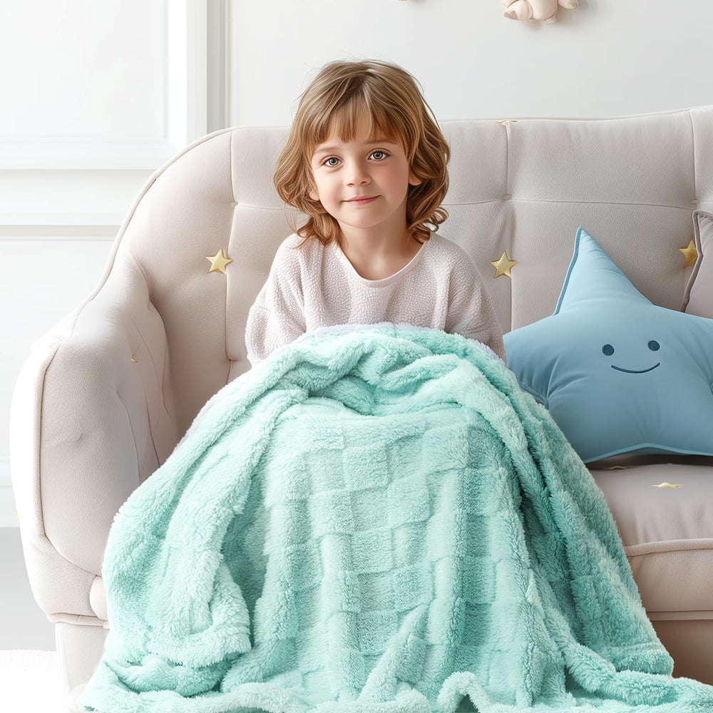 EverGraceHome baby blanket gift-ready with a bow ribbon for new arrivals.