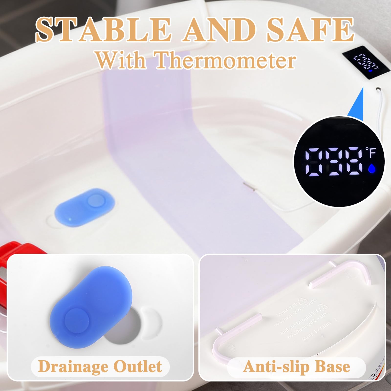 EverKiddo baby bath tub in use with newborn for first baths.