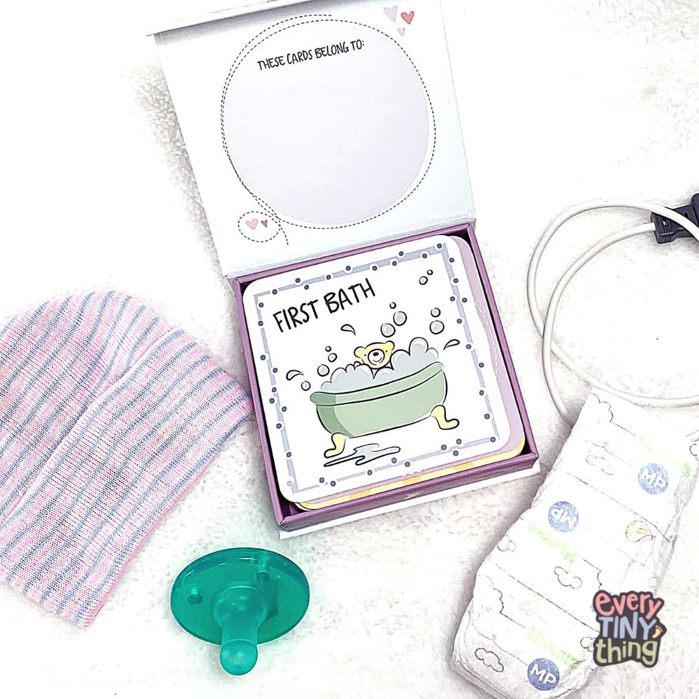 Every Tiny Thing NICU photo cards note area enables easy journaling.