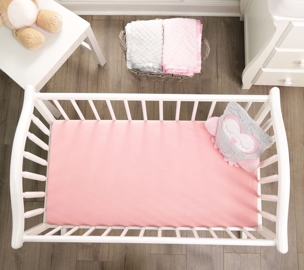 EVERYDAY KIDS 18x36 cradle sheet with 4 inch pocket and elastic
