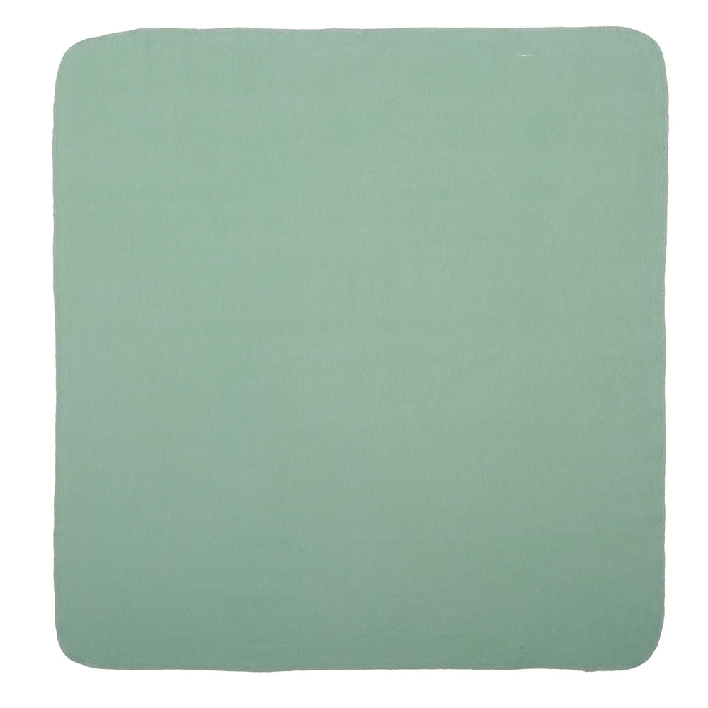 EVERYDAY KIDS solid gray blanket provides soft layering for nighttime naps.