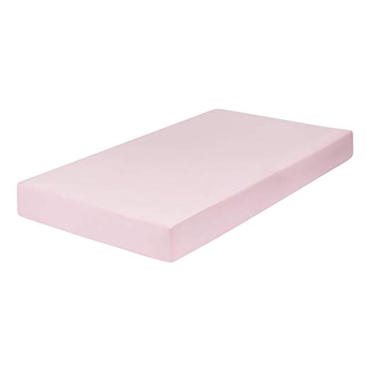 Everyday Kids Ballerina Pink fabric closeup shows soft breathable microfiber