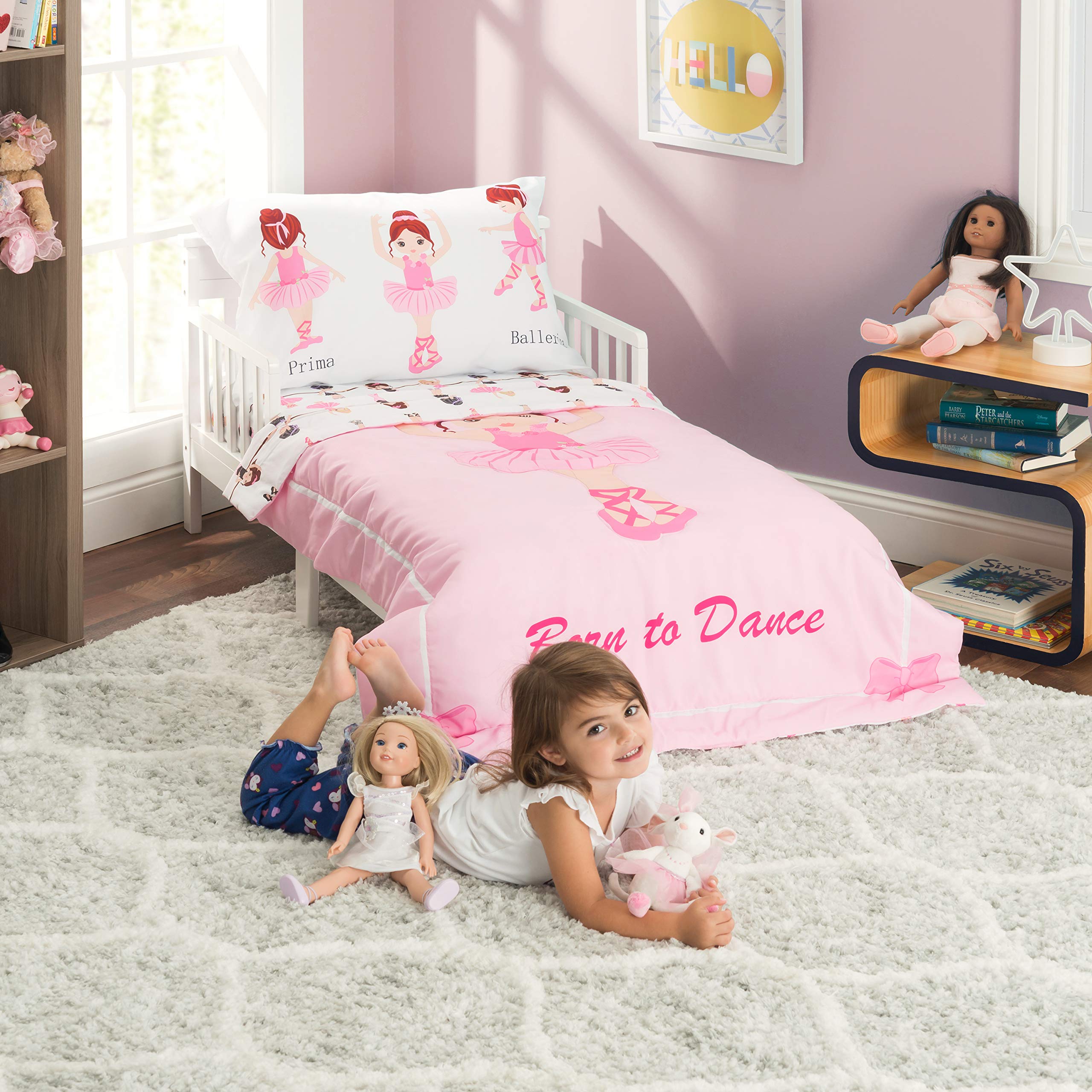 EVERYDAY KIDS Mattress Size Fit demonstrates compatibility with standard toddler beds.