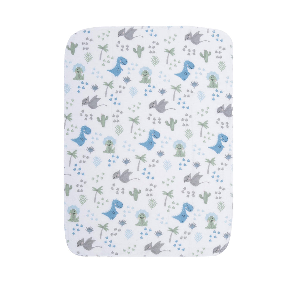 EVERYDAY KIDS dino-eggs burp cloth adds whimsy while protecting outfits