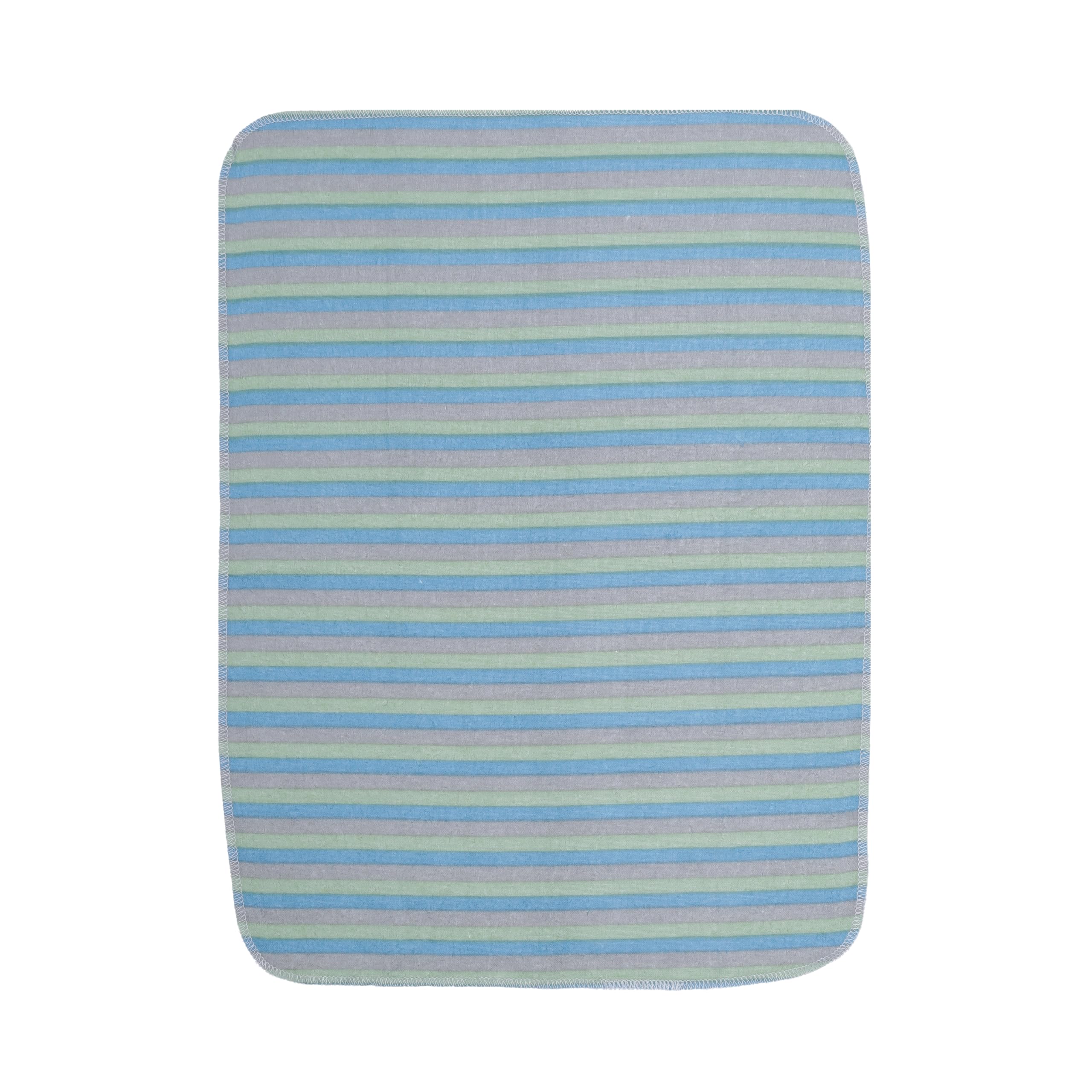 EVERYDAY KIDS soft-flannel burp cloths feel gentle on newborn skin