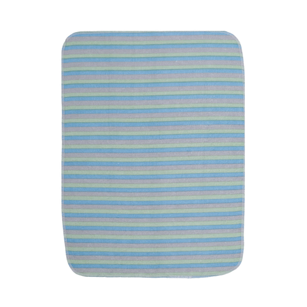 EVERYDAY KIDS soft-flannel burp cloths feel gentle on newborn skin