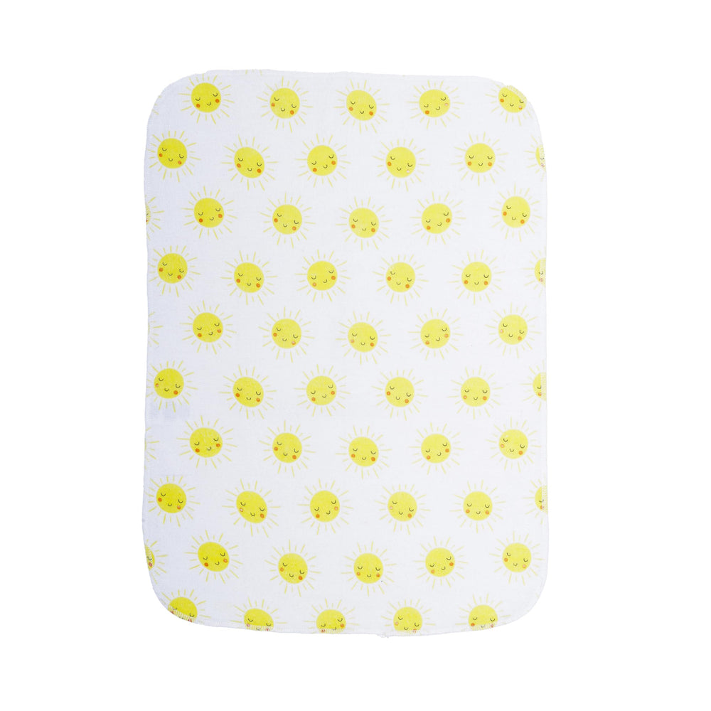 Everyday Kids burp cloths solid gray offer soft, durable feeding protection