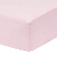 Everyday Kids standard crib sheet fits 52x28 inches with 8-inch deep pockets.