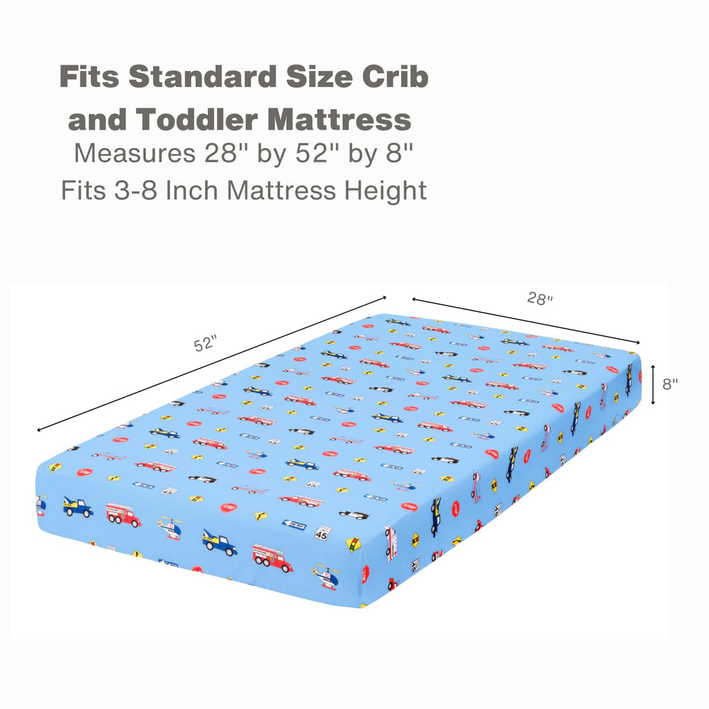 Everyday Kids Fire Police Rescue packaged set showcases kid-friendly pattern