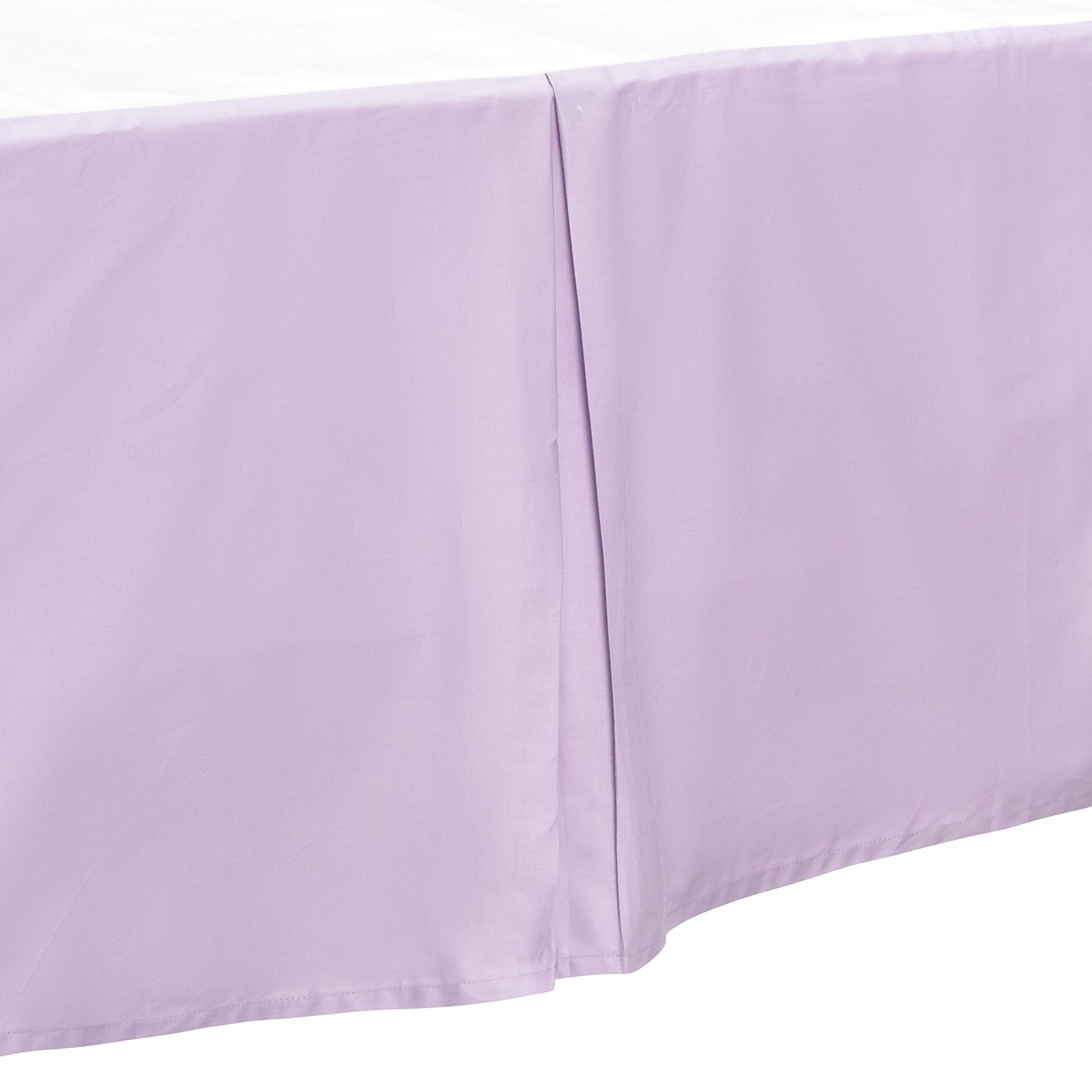 EVERYDAY KIDS soft lavender color complements boys and girls bedding collections.