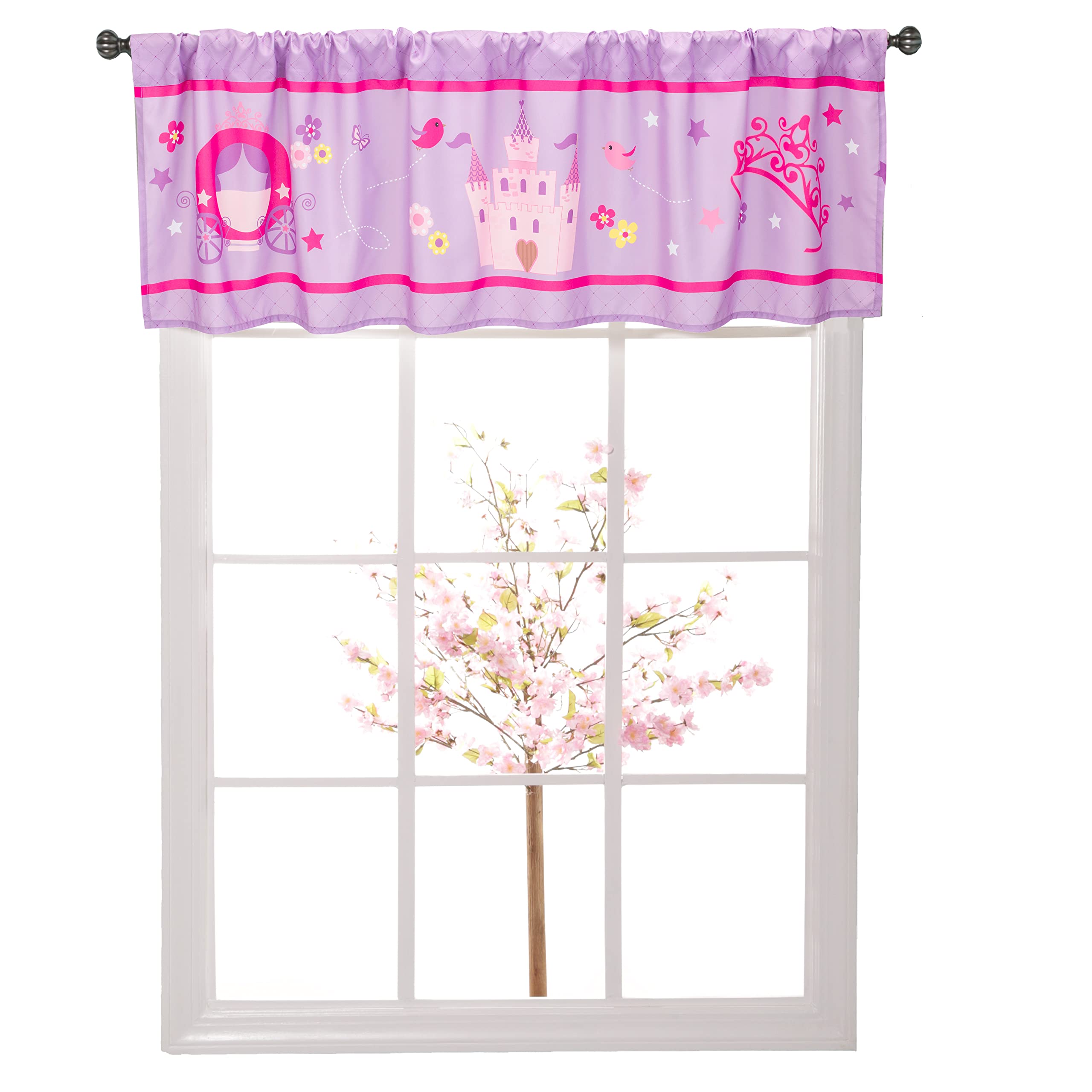 EVERYDAY KIDS machine washable valance for easy cleaning and care