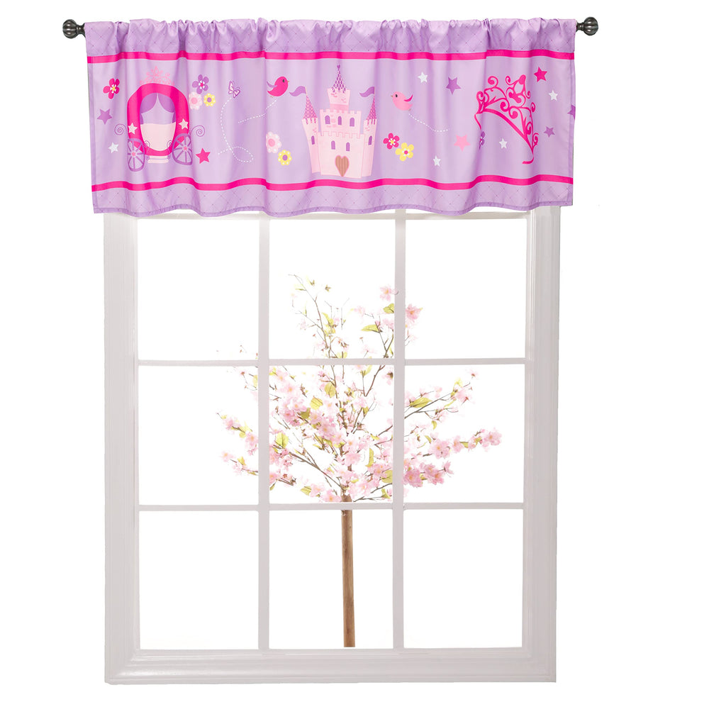 EVERYDAY KIDS machine washable valance for easy cleaning and care