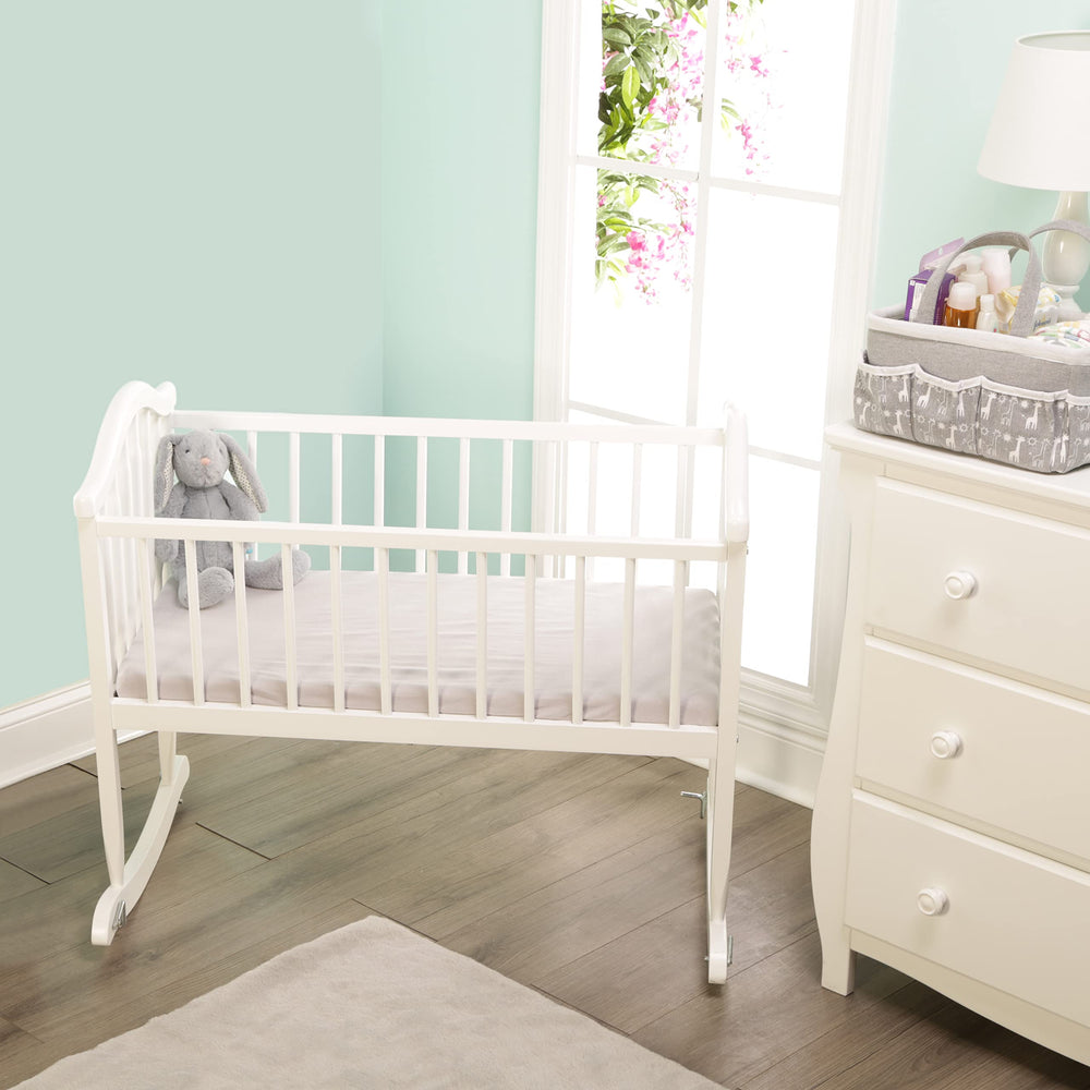 EVERYDAY KIDS nursery decor sheets pair with Precious Moments design for cohesive styling.