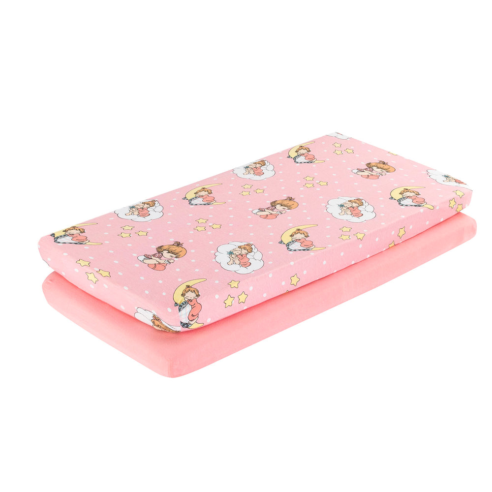EVERYDAY KIDS Precious Moments sheets duo creates cozy cradle ambiance