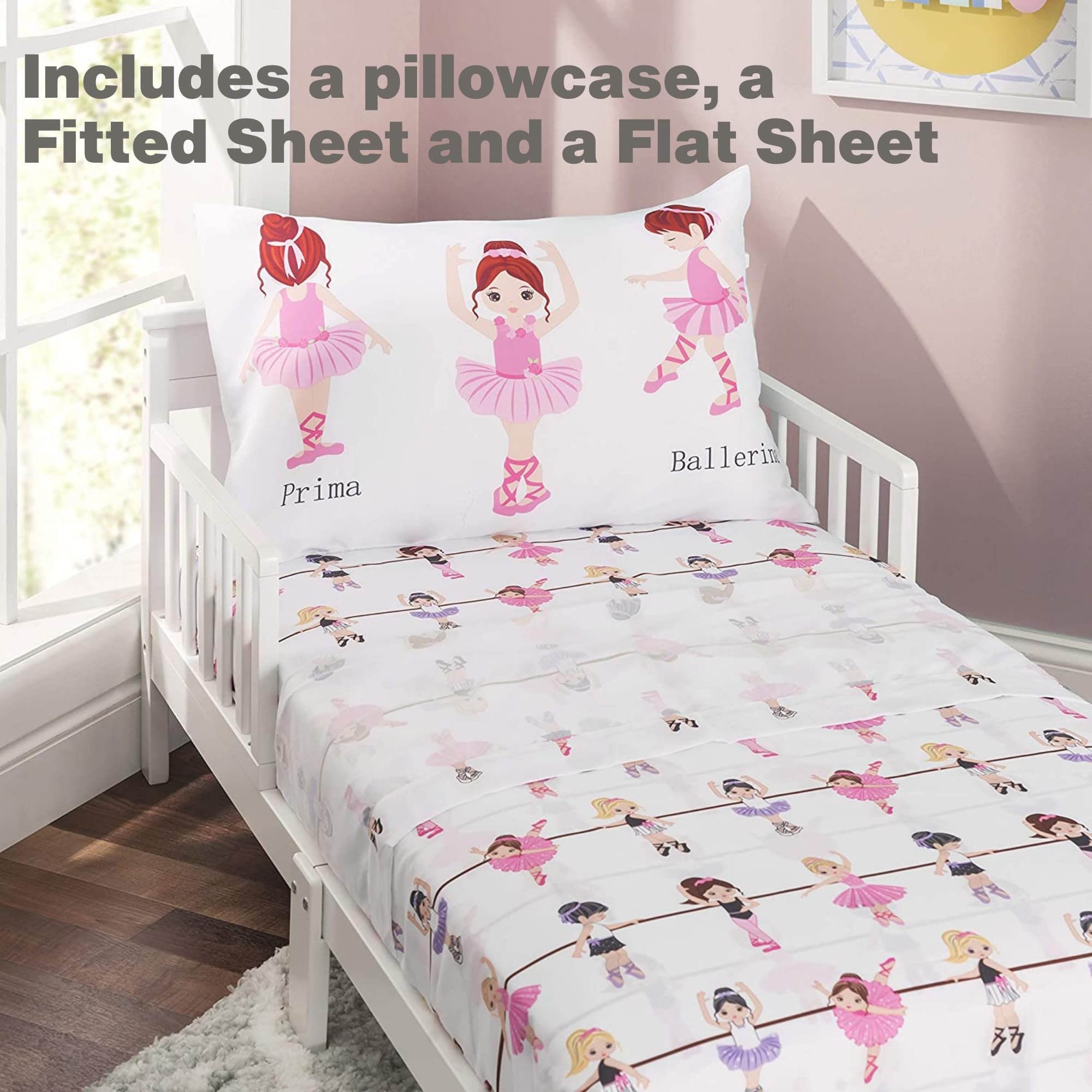 Everyday Kids soft brushed microfiber close-up highlights breathable comfort for night sleep.