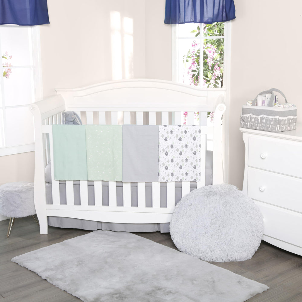 Everyday Kids fabric closeup shows plush cotton flannel and gentle texture.