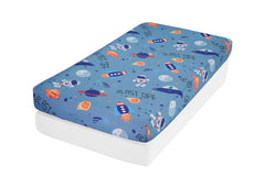 Everyday Kids soft microfiber fabric close-up reveals smooth texture and gentle touch.