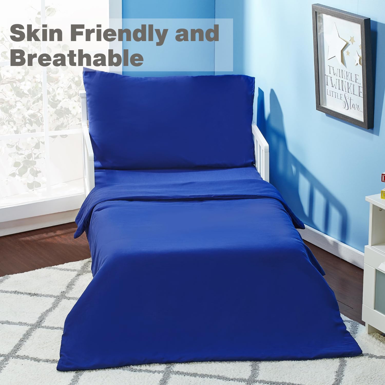 Everyday Kids soft-brushed-microfiber image highlights breathable softness