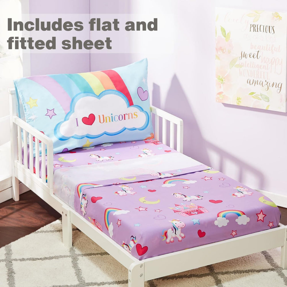 Everyday Kids Unicorn Dreams packaging image highlights convenient 4-piece bundle.