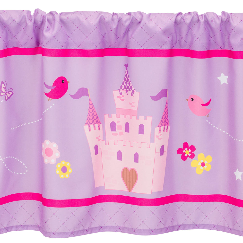 EVERYDAY KIDS valance with a 3-inch rod pocket for easy hanging