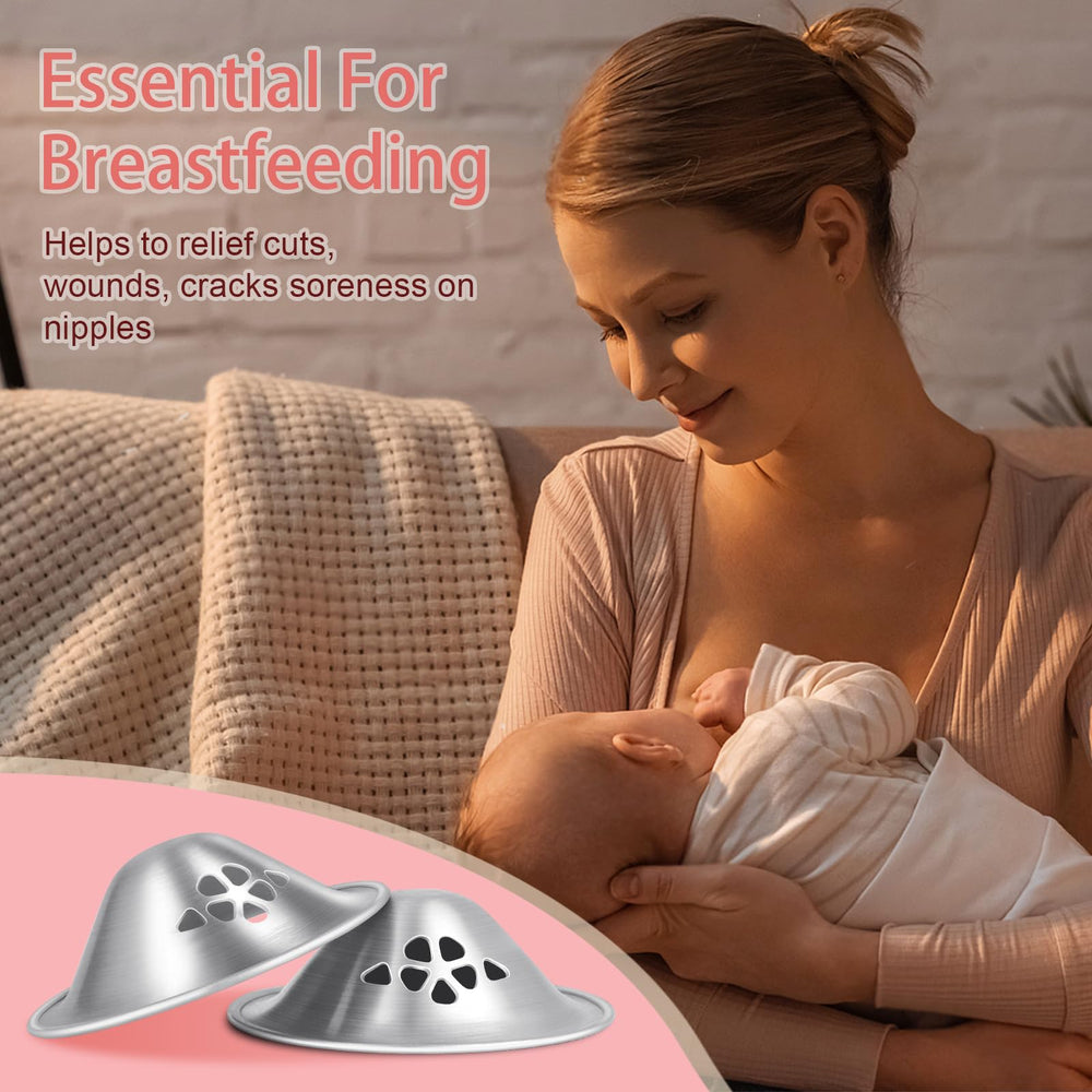 Evfiuha Silver Nursing Cups make a thoughtful gift for new moms