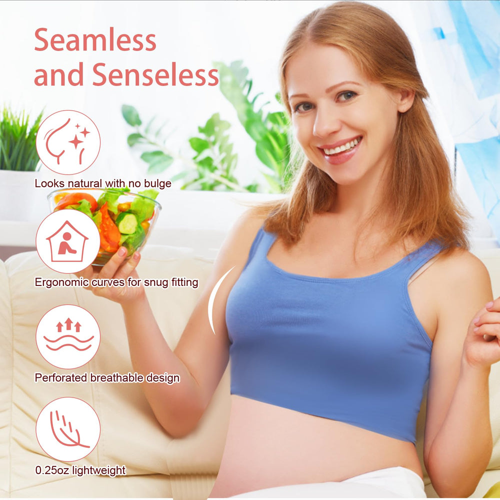 Evfiuha Silver Nursing Cups weigh lightweight for effortless wear