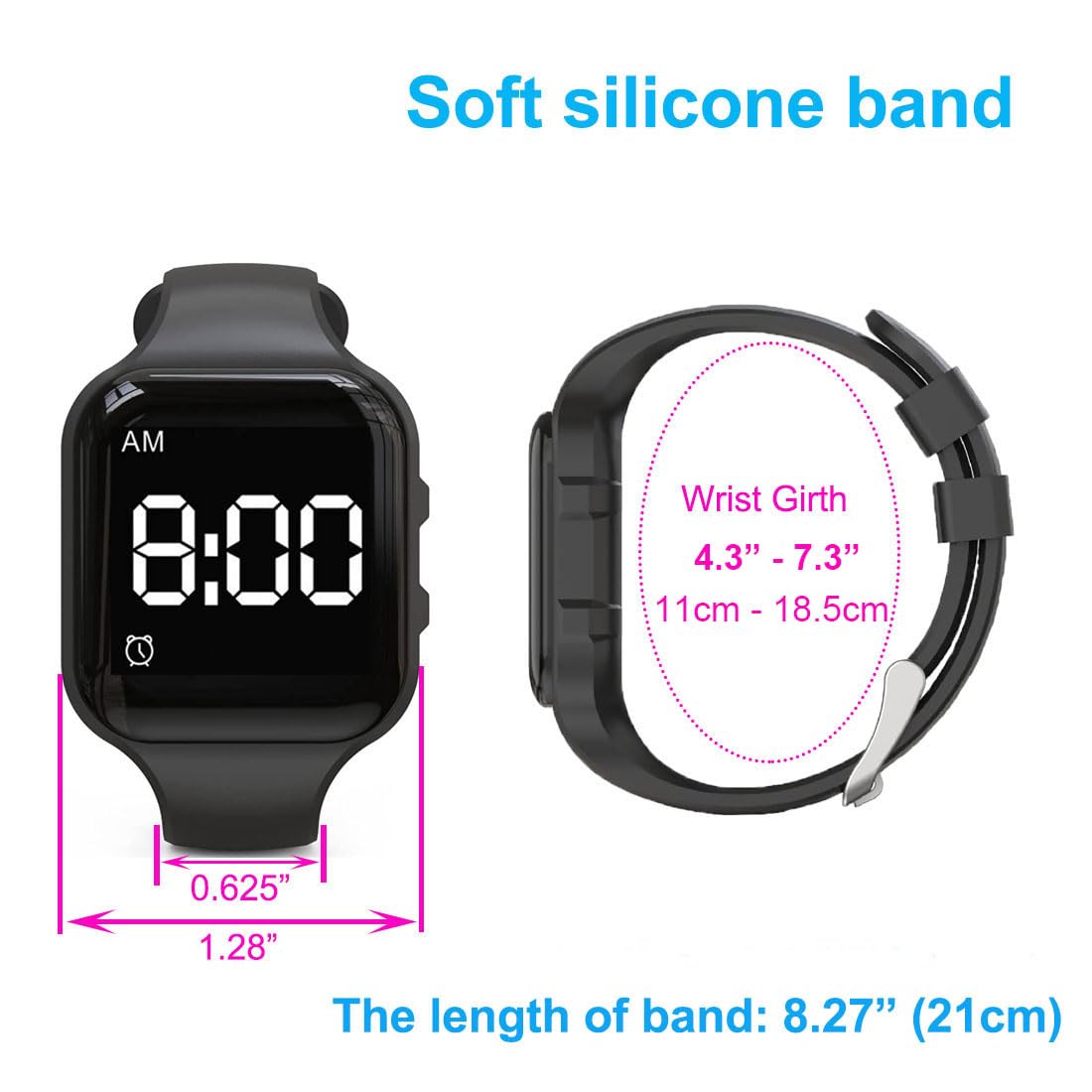e-vibra programmable timer-loop display close-up illustrating flexible intervals for routines