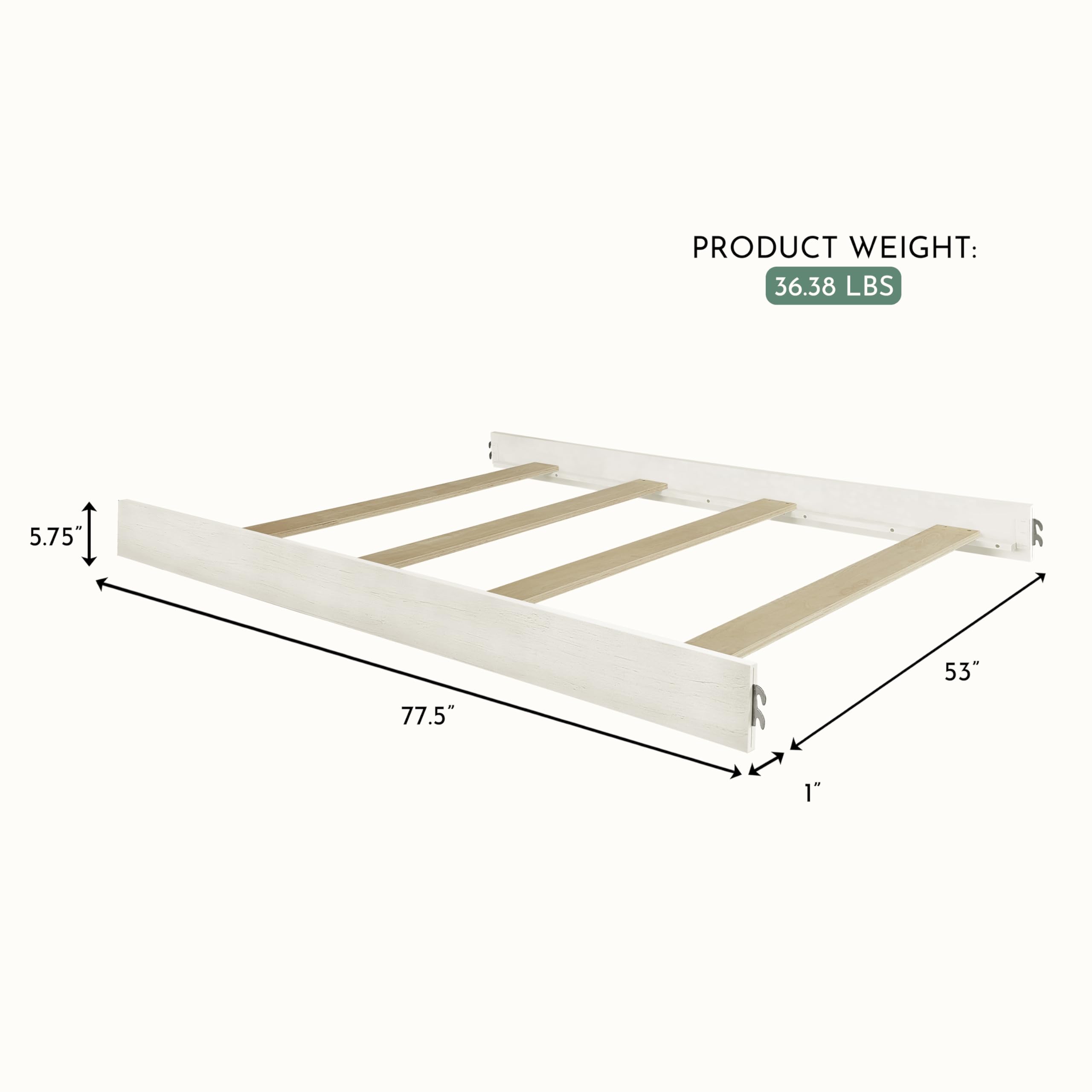 evolur bed rails compatibility with multiple collections highlights seamless nursery-to-bedroom style