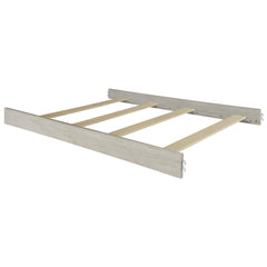 Evolur universal convertible crib bed rail antique grey mist ready for full size conversion