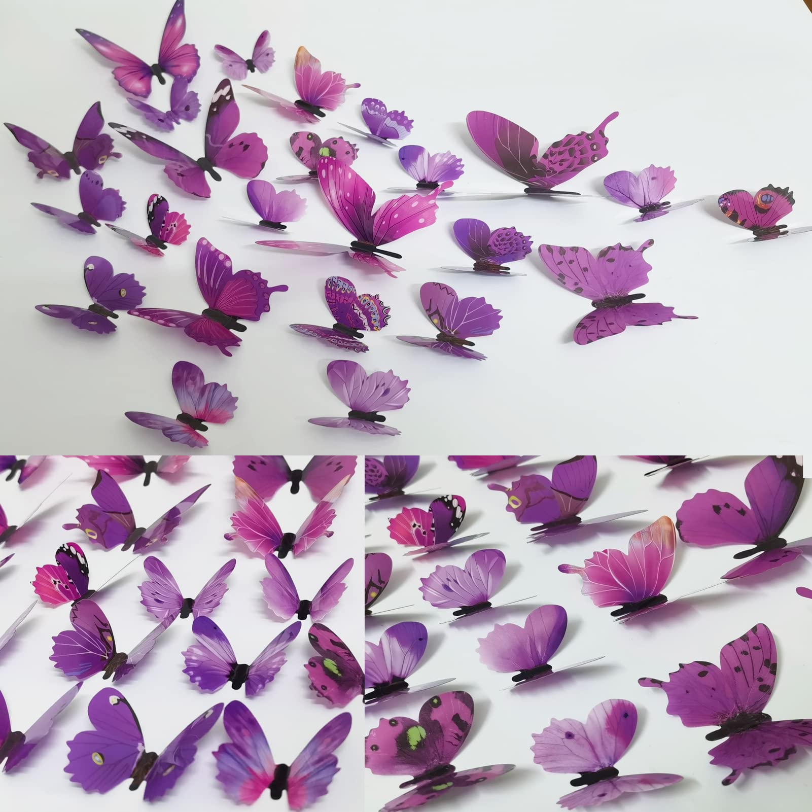 Ewong easy-to-apply wall sticker works on clean dry surfaces