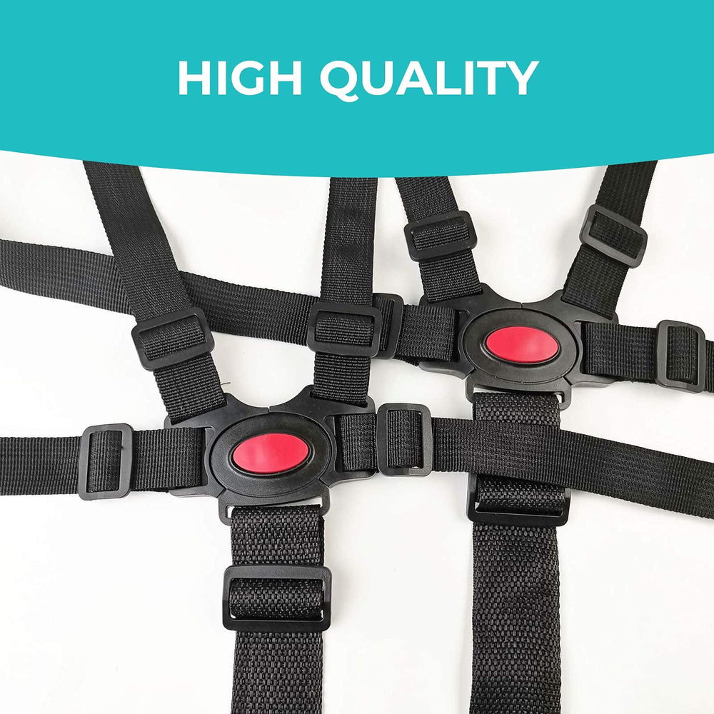 EWUHRY 5 Point Harness durable-nylon-material emphasizes durability and everyday safety