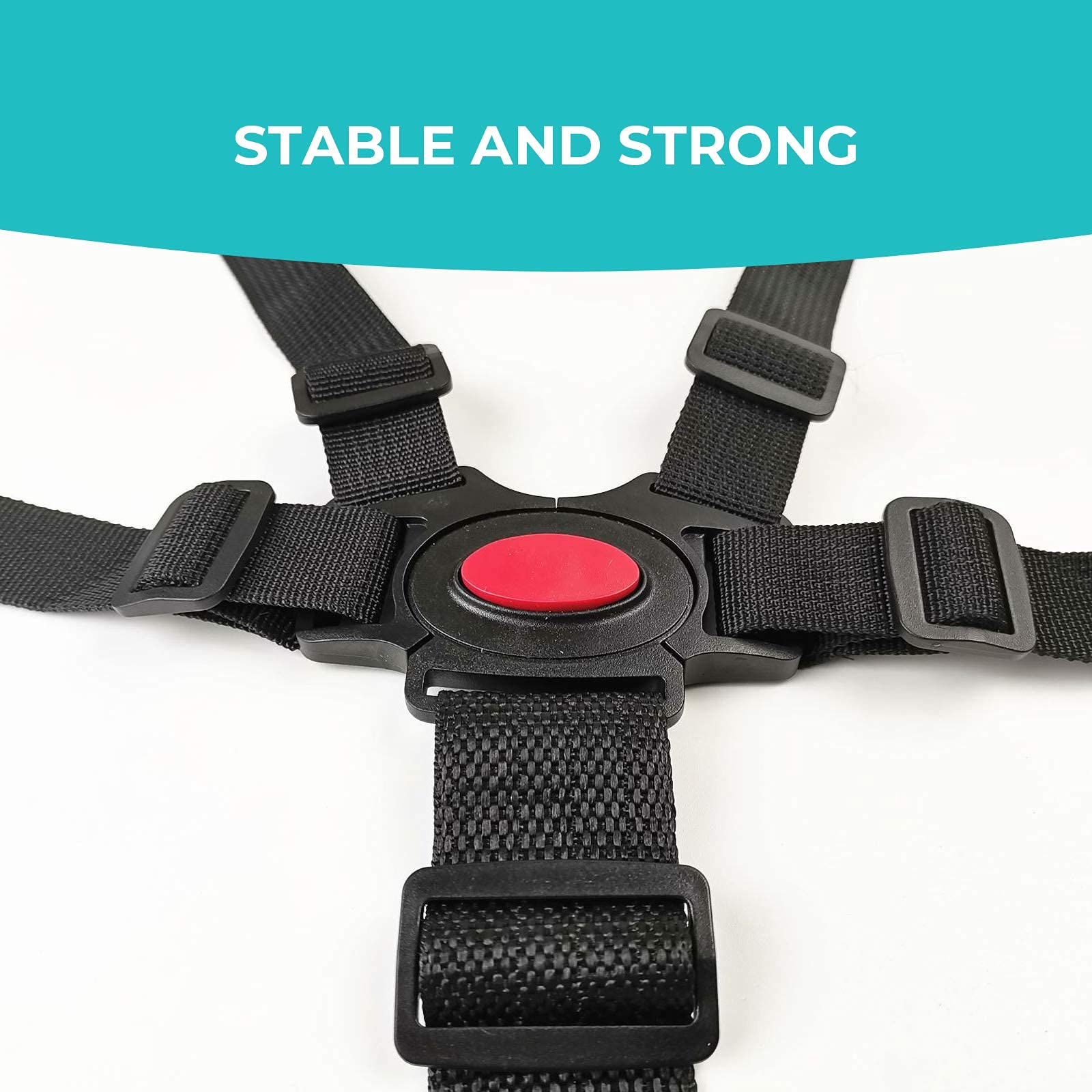 EWUHRY 5 Point Harness foldable-travel highlights portable safety