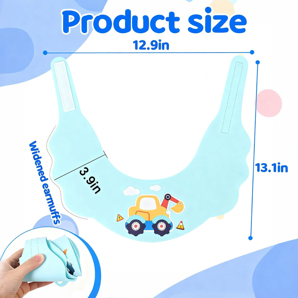 Excavator adorable prints make bath time fun for kids