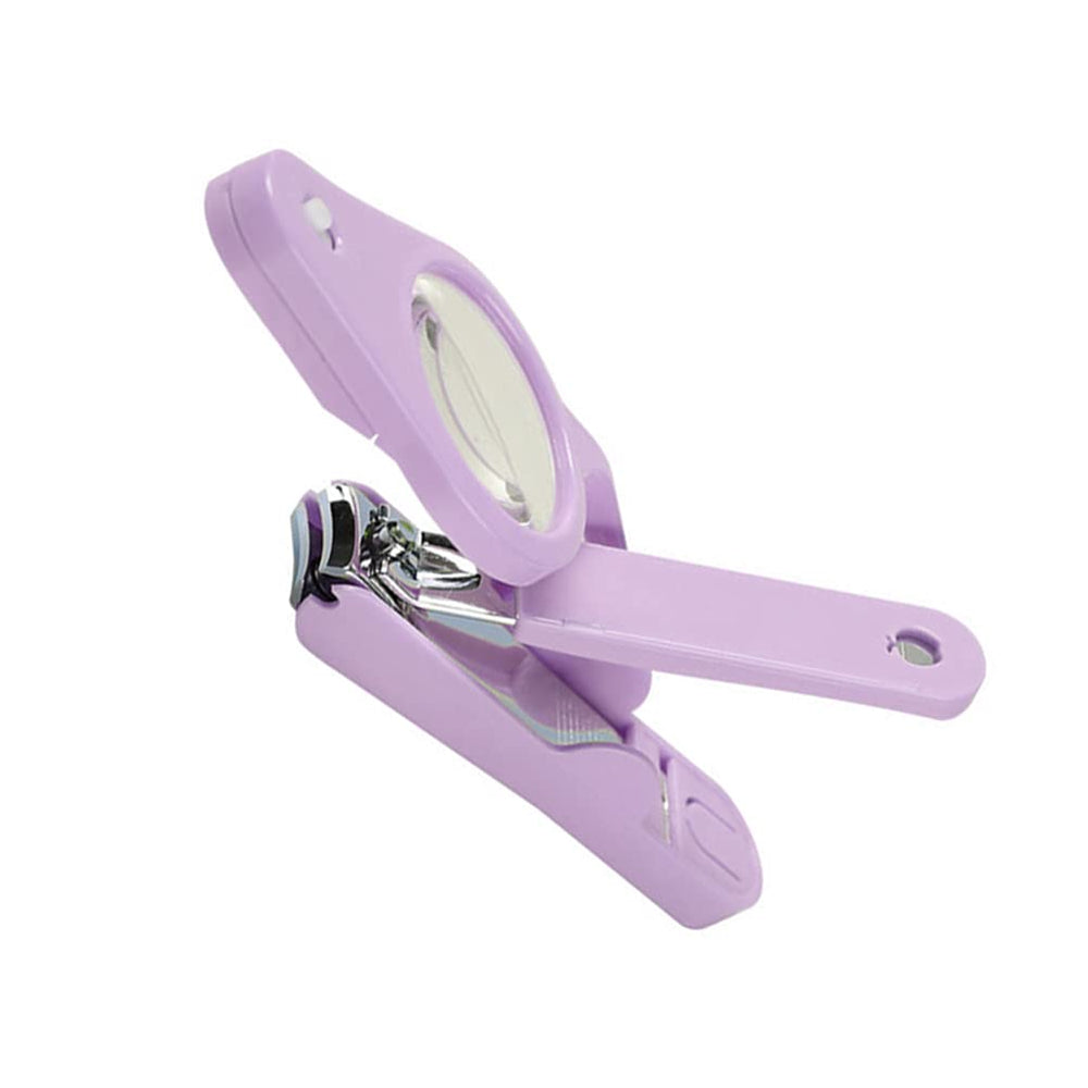 EXCEART nail clippers with LED light and magnifier provide precise trimming in low light.