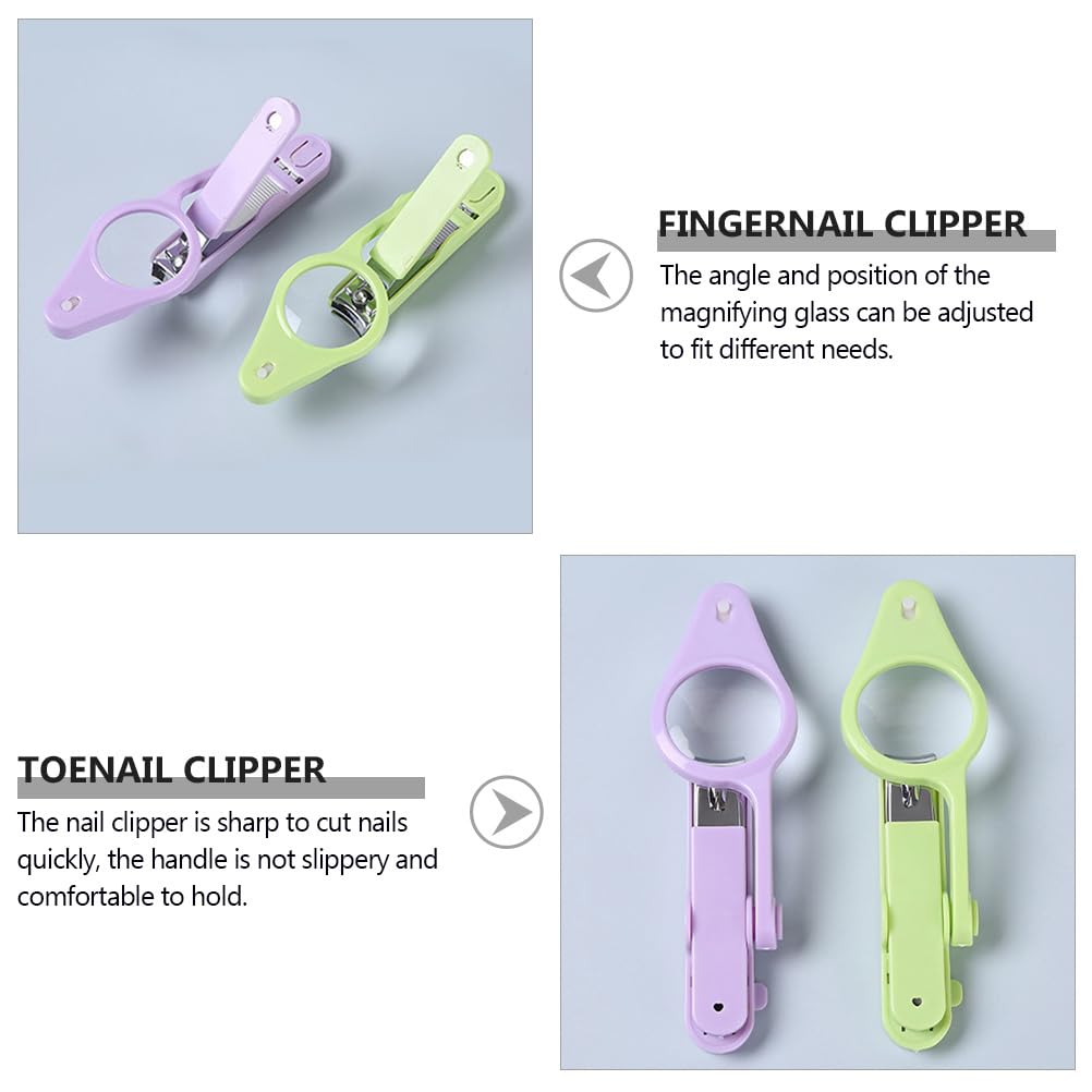 EXCEART stainless-steel blades stay sharp and glide through nails smoothly.