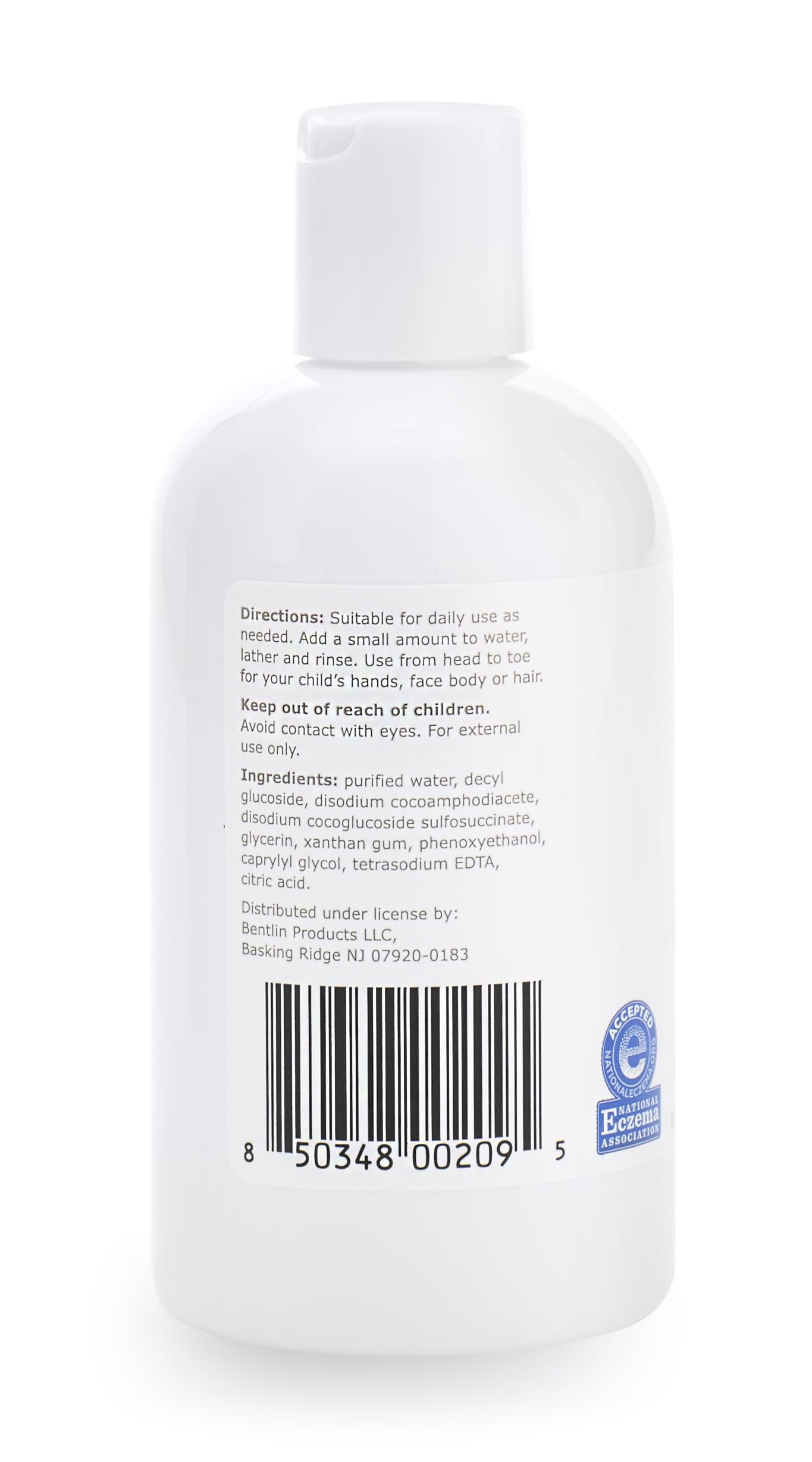 Exederm Baby Wash scene of bath time routine for gentle cleansing of delicate skin.