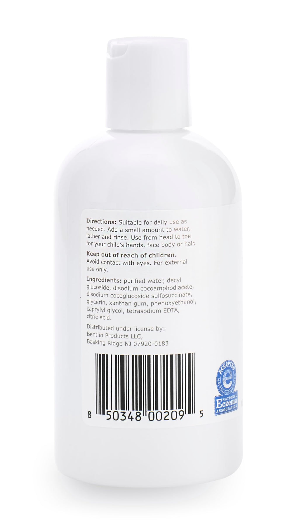Exederm Baby Wash scene of bath time routine for gentle cleansing of delicate skin.