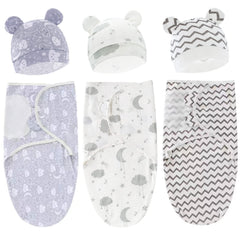 Exemaba baby swaddle sleep sack moon promotes calm, snug sleep for newborns.