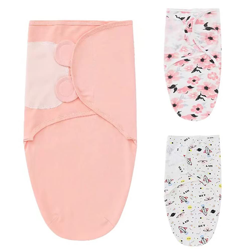 Exemaba baby swaddle sleep sack pink flower hat highlights complete newborn outfit and comfort