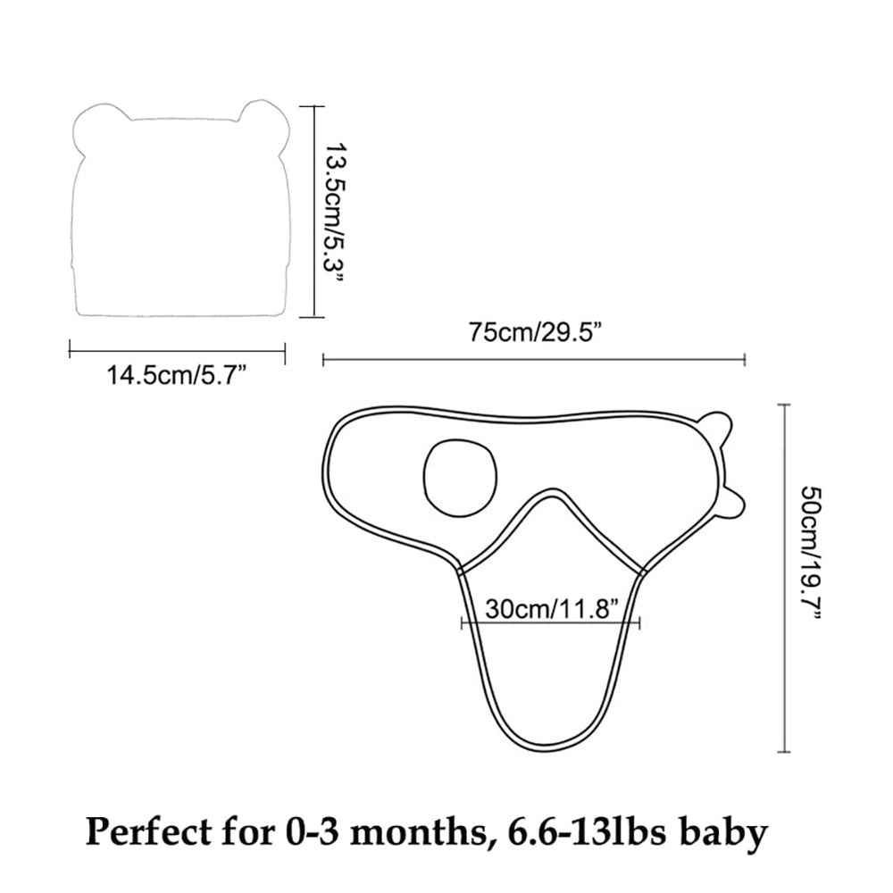 Exemaba baby swaddle sleep sack wave supports gentle transitions and restful naps.