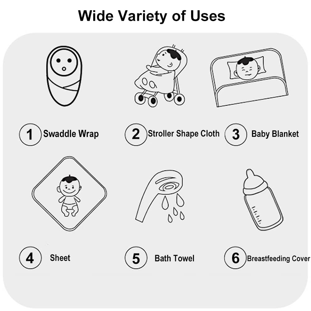 Exemaba stroller cover use with swaddle demonstrating multi-function comfort