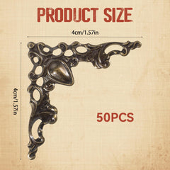 Exircy corner protector bronze install shows pre drilled holes and screws for quick mounting