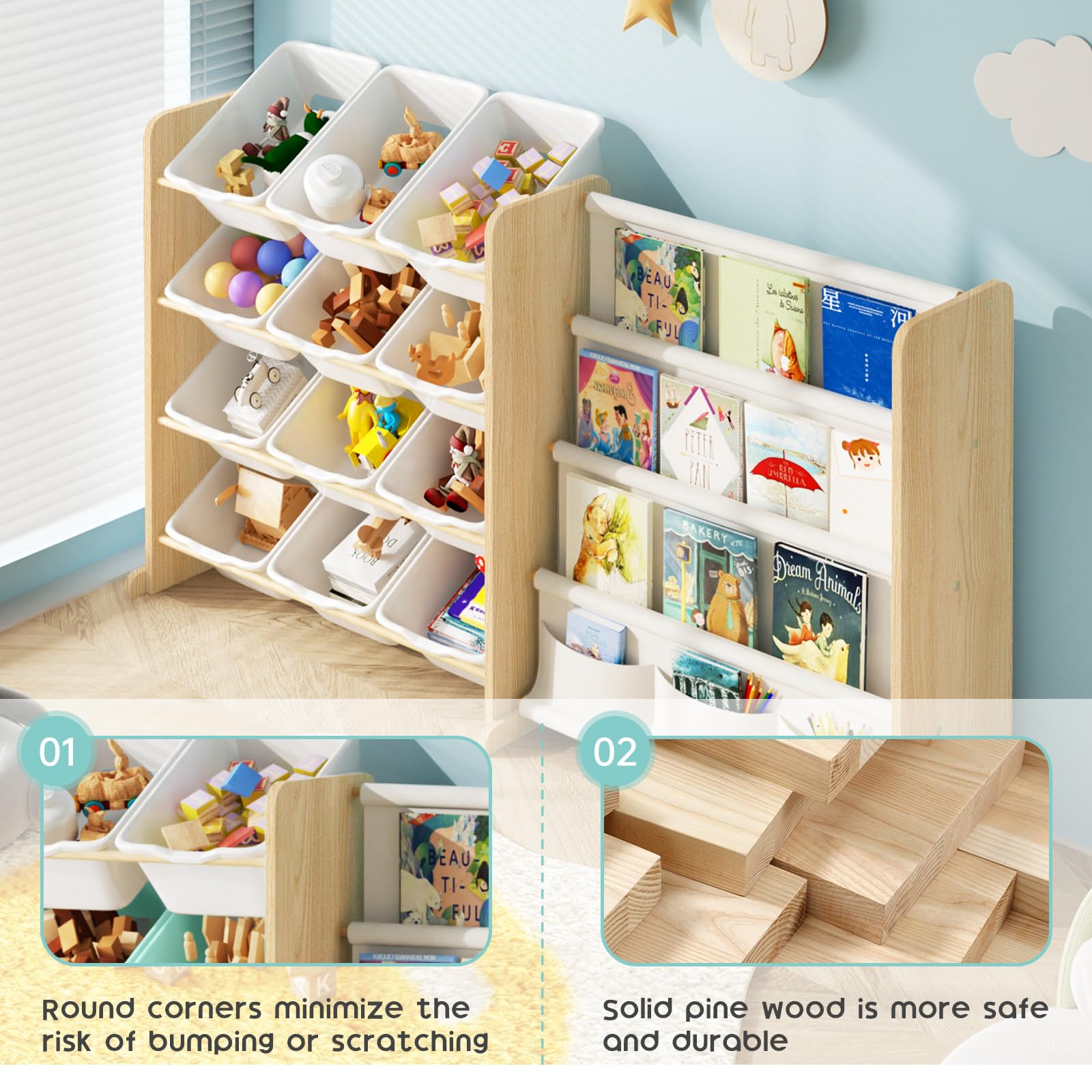 EXPERLAM cotton canvas bins offer soft yet strong storage capacity