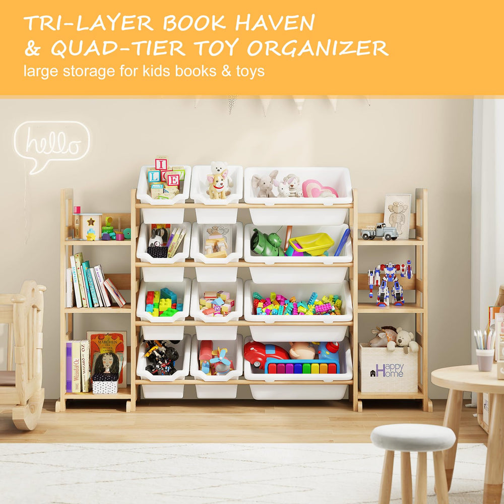 EXPERLAM kid-friendly height and stable base illustration of independent toy access for kids.