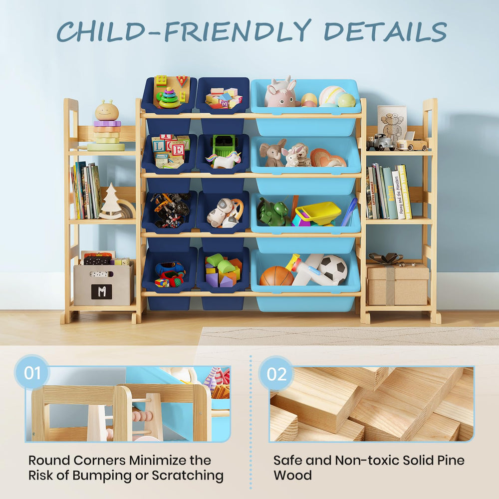 EXPERLAM kid-safe rounded corners reduce tip-over risk during play.